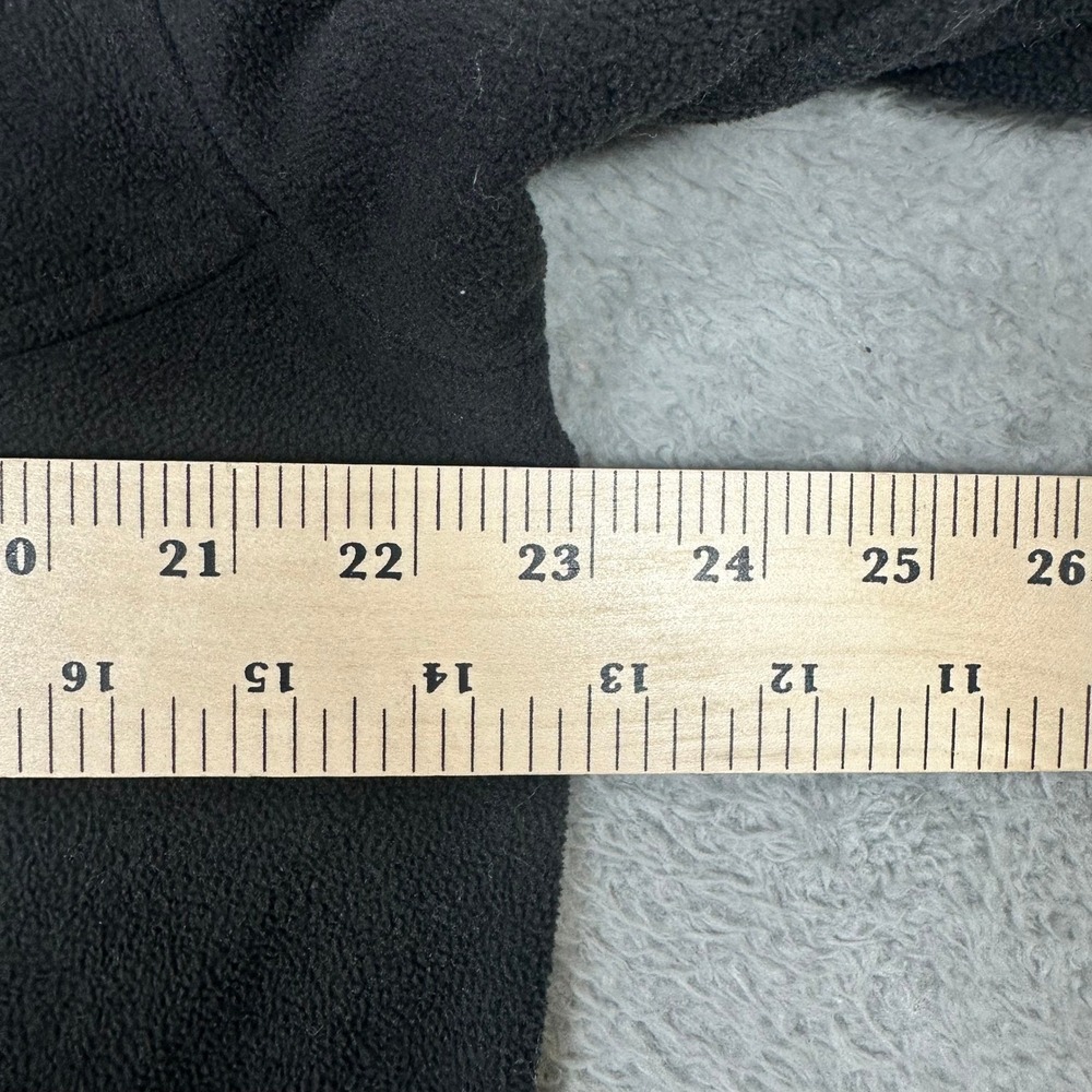 The North Face Mens Black Full Zip Fleece Jacket Recycled Polyester Outdoor Sz L - Picture 9 of 11